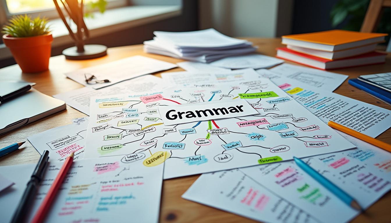 découvrez des exemples inspirants de cartes mentales sur les modes et les temps, pour enrichir efficacement vos notes et faciliter l’apprentissage de la grammaire française.