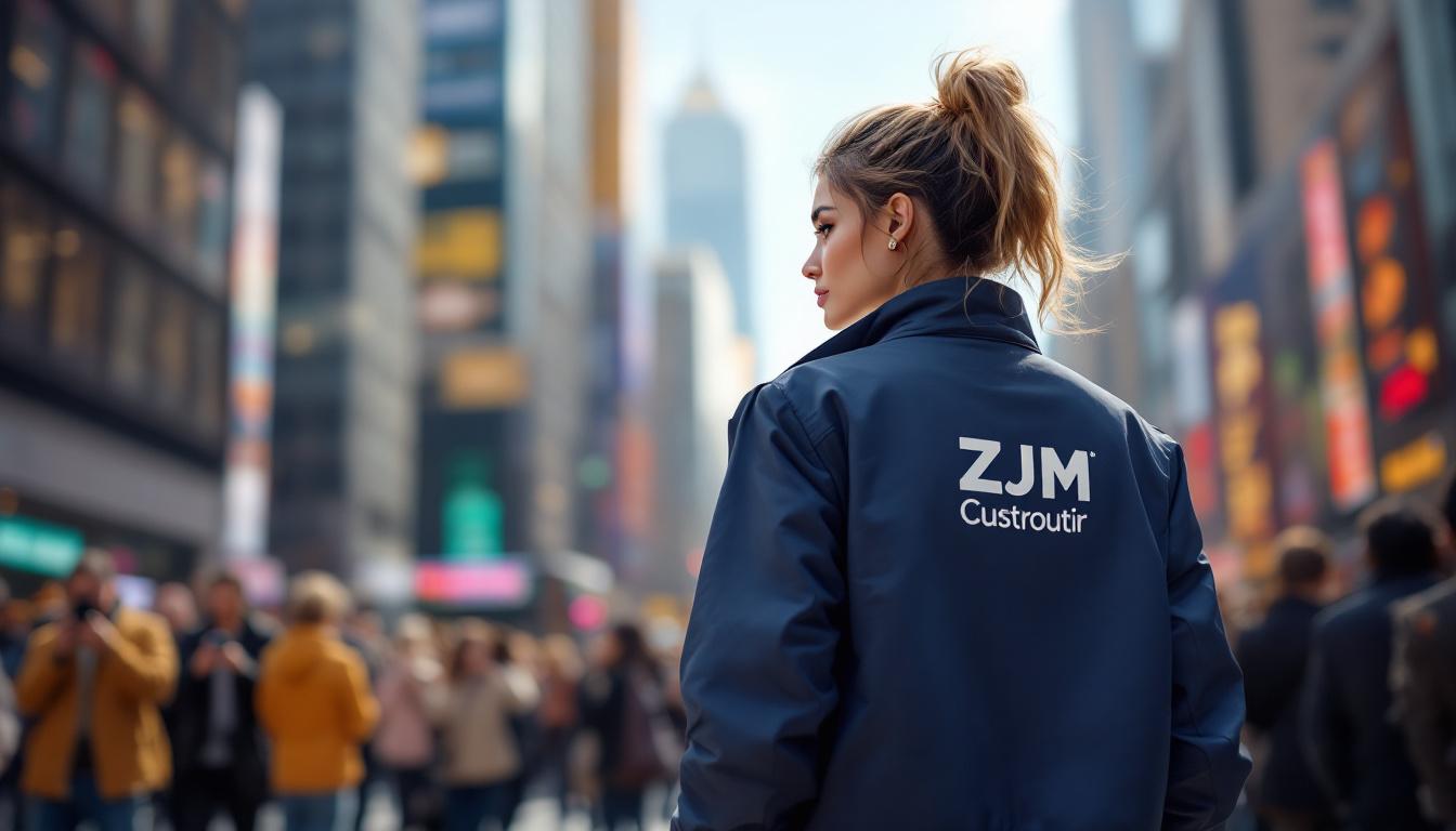 découvrez comment un blouson personnalisé pour femme avec logo peut renforcer votre image de marque et augmenter votre visibilité de manière efficace et élégante.