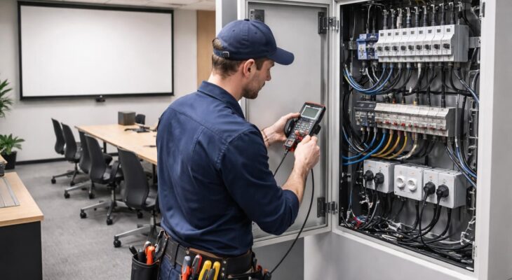 découvrez notre checklist technique complète pour le câblage et la sécurité électrique de votre écran de projection, afin d'assurer une installation fiable et conforme.