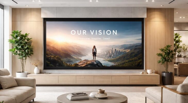 découvrez comment un mur interactif avec écran de projection peut transformer votre showroom en un outil puissant de storytelling de marque, captivant vos visiteurs et boostant vos ventes.