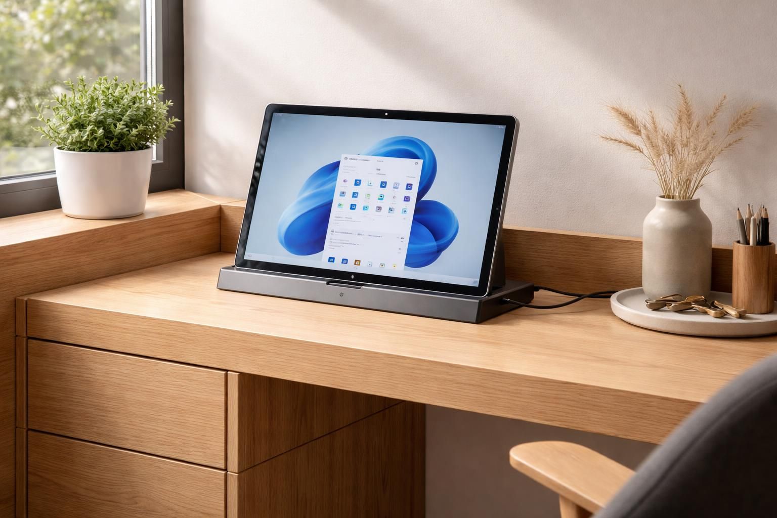découvrez comment intégrer efficacement une tablette windows à votre mobilier en optimisant le dock, les câbles et les supports pour un aménagement fonctionnel et esthétique.