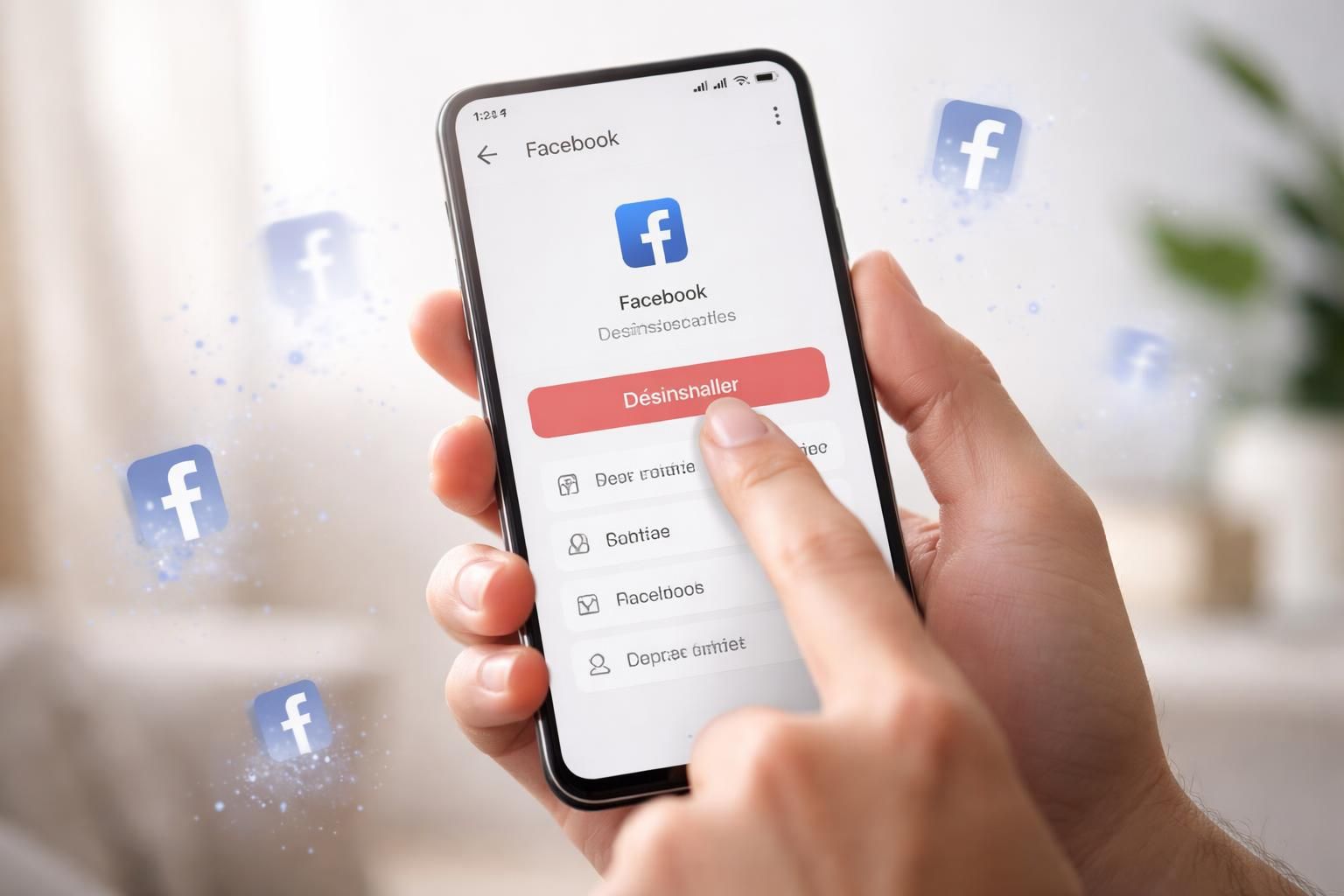 découvrez notre guide détaillé étape par étape pour supprimer facebook de votre mobile facilement et rapidement, et libérez de l'espace sur votre téléphone.